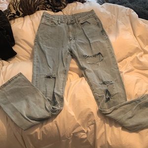 Straight leg relaxed jeans